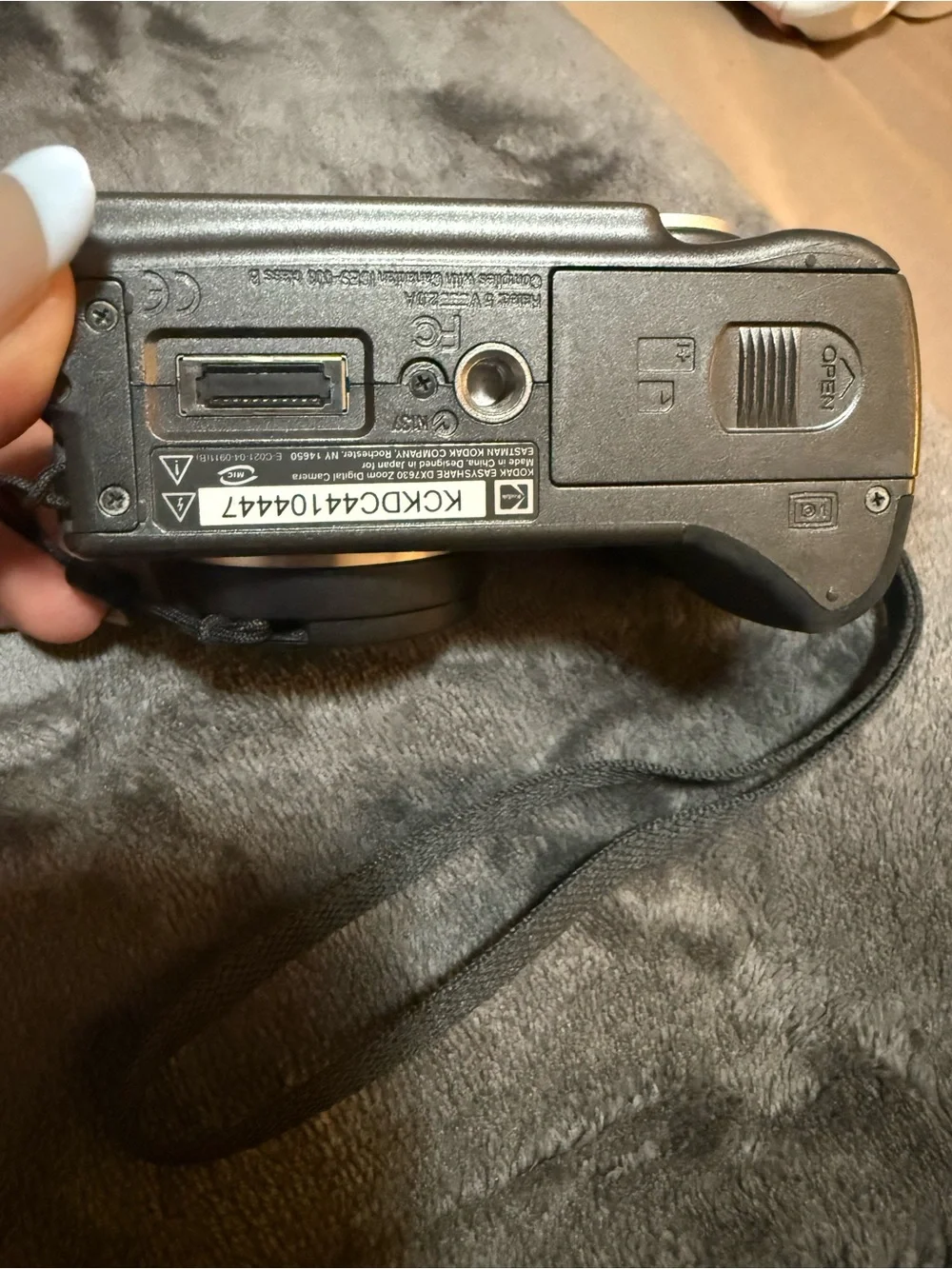 Kodak Compact Digital Camera in Black and Silver